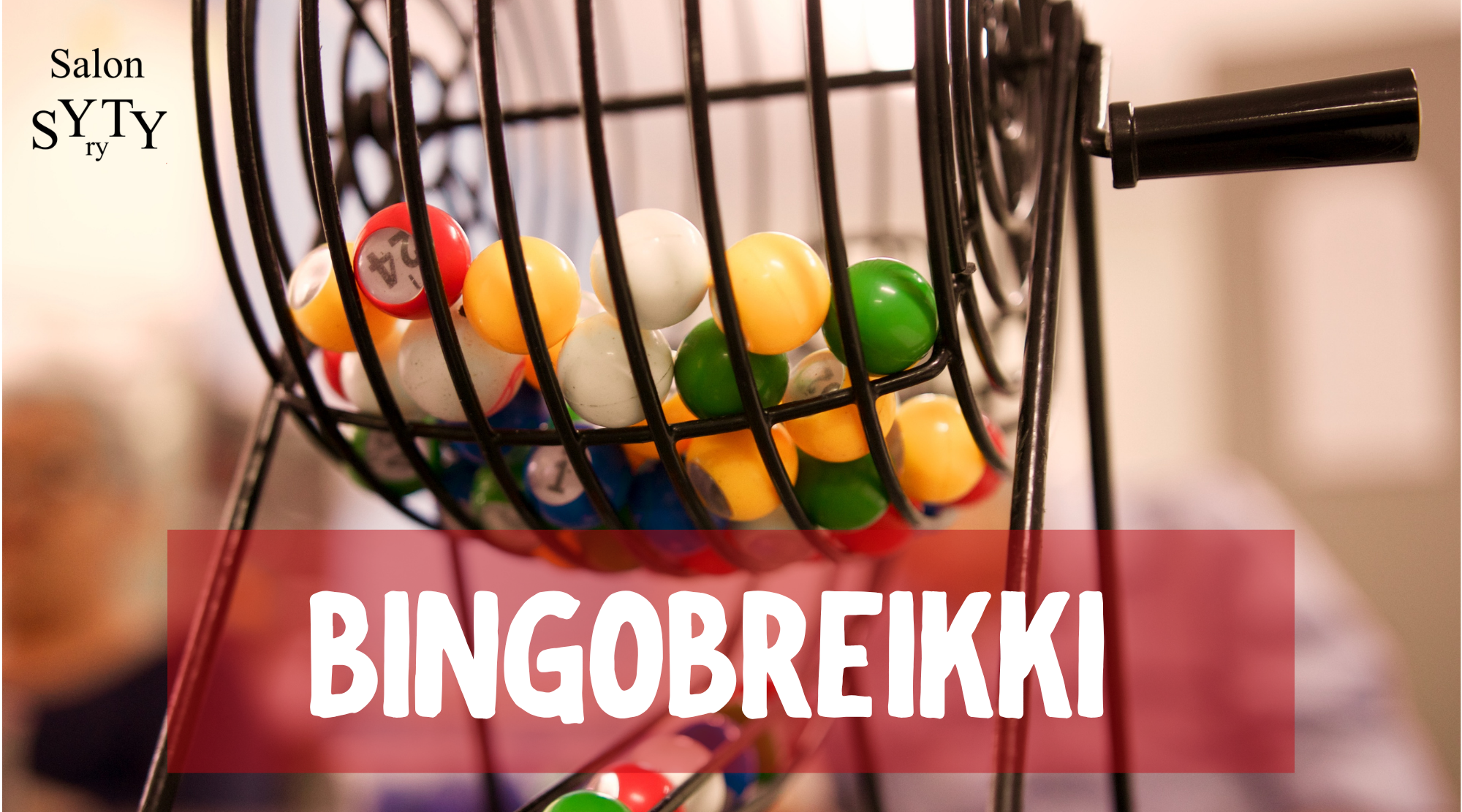 Bingokone ja palloja. 