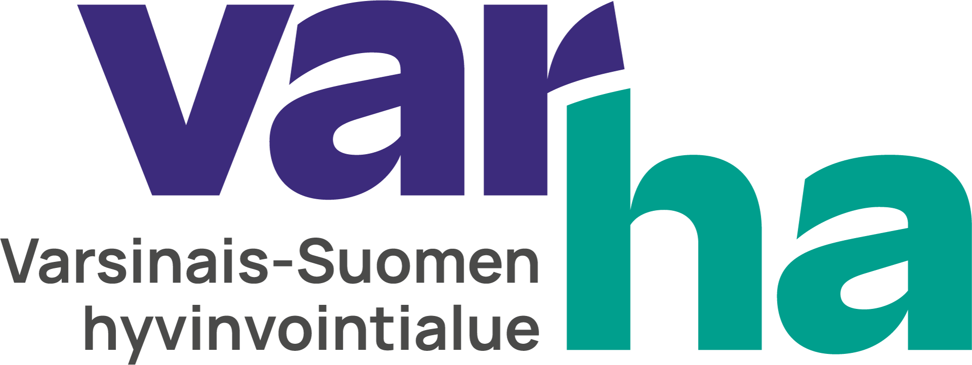 Varhan sinivihreä logo